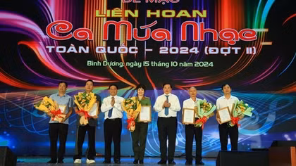 Nhà hát Ca múa nhạc CAND thắng lớn tại Liên hoan Ca múa nhạc toàn quốc