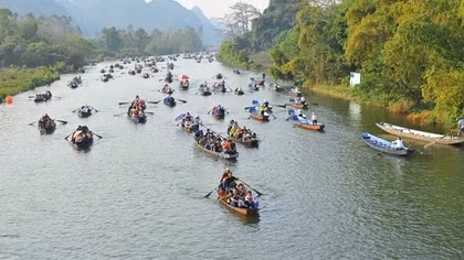Lễ hội chùa Hương 2024 kéo dài trong 90 ngày