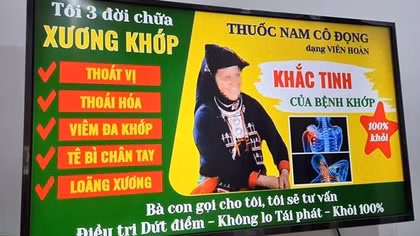 Gặp họa khi tin vào quảng cáo “đông y gia truyền” chữa bách bệnh
