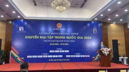 Phát động Chương trình "Khuyến mại tập trung quốc gia 2024"