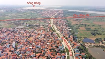 Hà Nội sắp khởi công cầu Hồng Hà nối Đan Phượng với Mê Linh