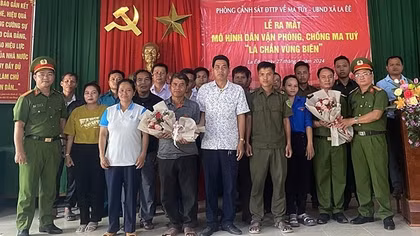 Ra mắt mô hình “Lá chắn vùng biên” tại Quảng Nam