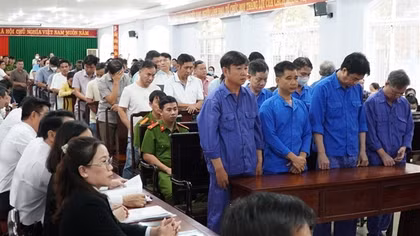 Tòa tuyên án 7 cựu Thanh tra giao thông Bà Rịa-Vũng Tàu nhận hối lộ