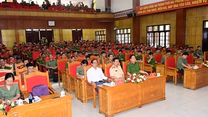 Tập huấn nghiệp vụ phổ biến pháp luật năm 2024 trong CAND