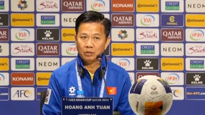 HLV Hoàng Anh Tuấn nói gì trước trận ra quân tại Vòng chung kết U23 châu Á 2024?