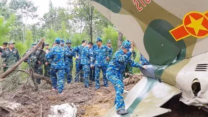 Bảo vệ hiện trường vụ máy bay Yak-130 rơi để phục vụ điều tra