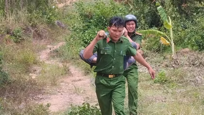 Khẩn trương vào núi cứu nạn nhiều nông dân bị ong đốt hàng trăm vết