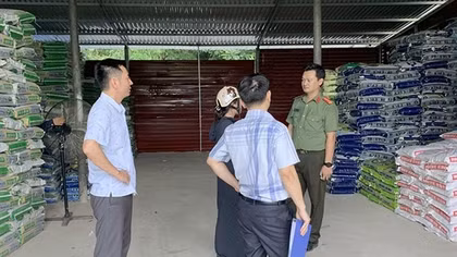 Phát hiện, xử lý 51 tấn phân bón giả trên địa bàn tỉnh Thanh Hóa