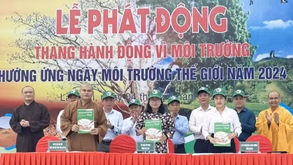 Tổ chức Lễ phát động “Tháng hành động vì môi trường năm 2024”