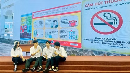 Thanh thiếu niên Cà Mau lan toả thông điệp phòng, chống tác hại của thuốc lá đến cộng đồng