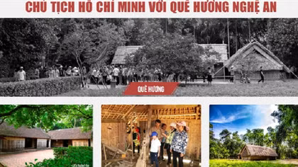 Ra mắt chuyên trang Chủ tịch Hồ Chí Minh với quê hương Nghệ An