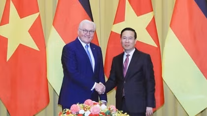 Chủ tịch nước Võ Văn Thưởng hội đàm với Tổng thống CHLB Đức Frank-Walter Steinmeier