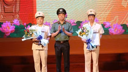 Công an Bình Dương có 2 tân Phó Giám đốc