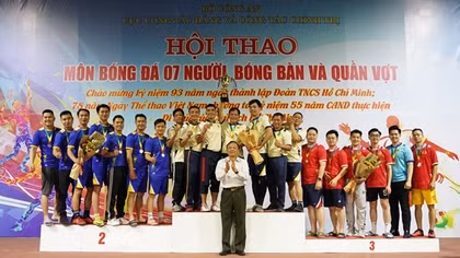 Bế mạc Hội thao Cục Công tác đảng và công tác chính trị