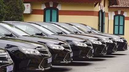 Một số bộ, cơ quan trung ương, địa phương có số lượng xe ôtô vượt quy định