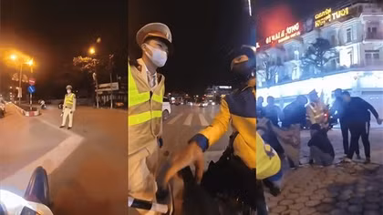Người dân báo tin, CSGT ngăn chặn vụ ẩu đả sau va chạm giao thông