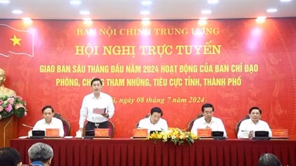 6 tháng đầu năm, các địa phương khởi tố mới 444 vụ án, 1.242 bị can về tội tham nhũng