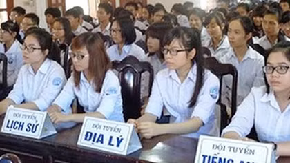 4.589 học sinh tham dự kỳ thi chọn học sinh giỏi quốc gia