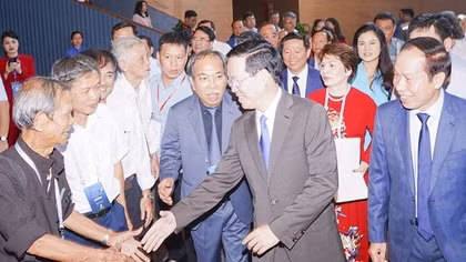 Hội nghị Đại biểu Nhà văn lão thành Việt Nam lần thứ Nhất: Năng lượng của sự có mặt