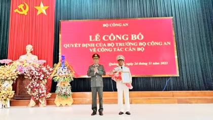Công an Quảng Trị có tân Giám đốc
