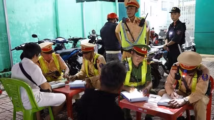 Xử lý gần 60 tài xế vi phạm nồng độ cồn ở Tây Ninh