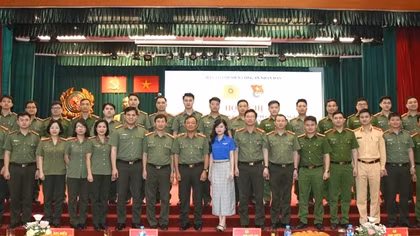 Tăng cường công tác chính trị, tư tưởng trong đoàn viên, thanh niên CAND