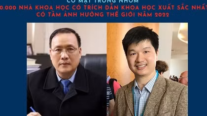 Việt Nam có 13 nhà khoa học vào bảng xếp hạng thế giới