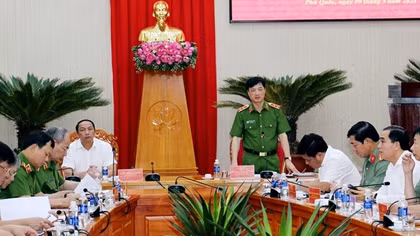 Đảm bảo ANTT trên địa bàn Phú Quốc phải có lộ trình cụ thể, mang tính ổn định, bền vững