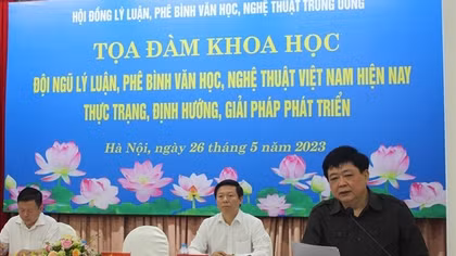 Phải đầu tư đúng mức các nguồn lực cho hoạt động lý luận, phê bình văn học, nghệ thuật