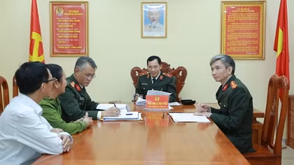 Lãnh đạo Bộ Công an tiếp công dân định kỳ tháng 12/2023