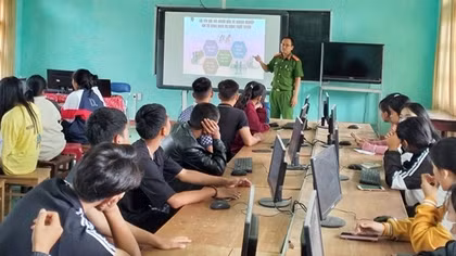 Đưa Đề án 06 vào trường học ở vùng biên giới Quảng Nam