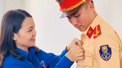 Thượng úy CSGT mong muốn làm được thật nhiều việc tốt hơn nữa