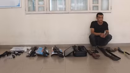Ra tù, tìm bạn biết lắp ráp súng, chế tạo hàng loạt vũ khí nóng cung cấp cho các đối tượng gây án