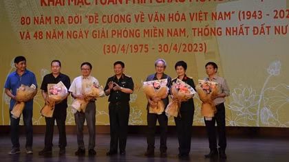 Khai mạc Tuần phim kỷ niệm 30/4 và 80 năm Đề cương về văn hóa Việt Nam