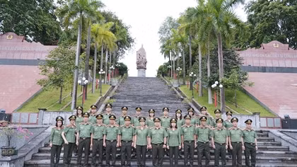 Cụm thi đua số 2, Bộ Công an tổ chức hoạt động về nguồn