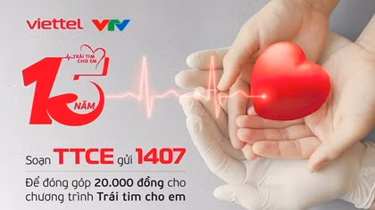 “Trái tim cho em” - Hành trình 15 năm chữa lành nhịp đập cho gần 7.000 trái tim