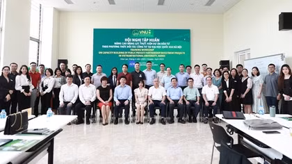 ĐHQGHN nâng cao năng lực thực hiện dự án đầu tư theo phương thức đối tác công tư