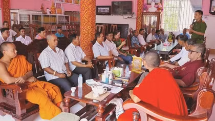 Hiệu quả mô hình sư sãi và phật tử Sóc Trăng tham gia phòng chống tội phạm