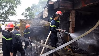 Đảm bảo an toàn PCCC tại các chợ ở Thừa Thiên Huế