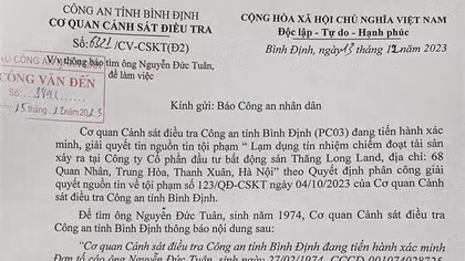Tìm người bị tố cáo lạm dụng tín nhiệm chiếm đoạt tài sản
