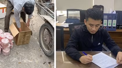 Triệt phá ổ nhóm sản xuất pháo nổ tại Hà Nội