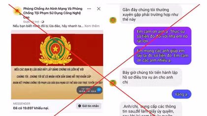Khuyến cáo thủ đoạn mạo danh cán bộ an ninh mạng “hướng dẫn thu hồi tiền bị lừa đảo”