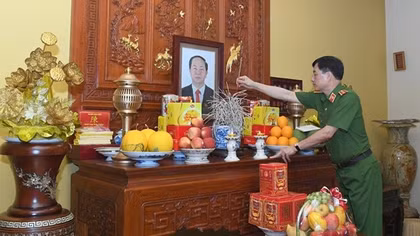 Tri ân, tưởng nhớ các đồng chí cố lãnh đạo Bộ Công an