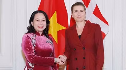Phó Chủ tịch nước hội đàm với Thủ tướng Đan Mạch Mette Frederiksen