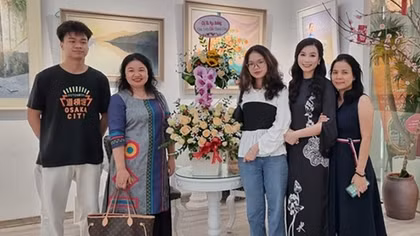 Thông điệp nhân văn từ một triển lãm tranh
