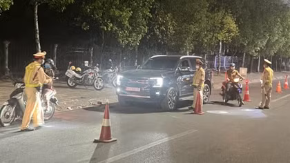 Cục Cảnh sát giao thông phối hợp kiểm tra nồng độ cồn tại 48 địa phương