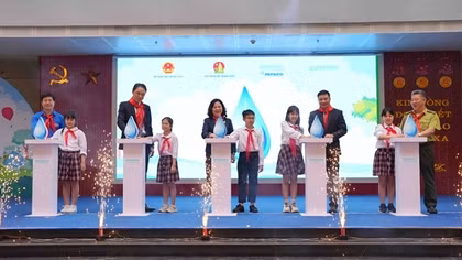 Khởi động chương trình “Mizuiku – Em yêu nước sạch” năm 2023