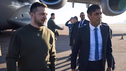 Tổng thống Zelensky thăm Anh, tự tin sẽ chiến thắng trước Nga