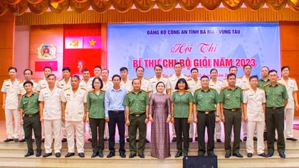 Sôi nổi Hội thi “Bí thư Chi bộ giỏi trong Đảng bộ Công an tỉnh Bà Rịa - Vũng Tàu” năm 2023