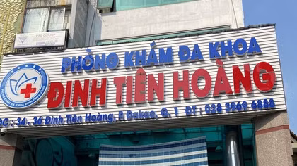 Phòng khám Đa khoa Đinh Tiên Hoàng tiếp tục bị xử phạt nặng